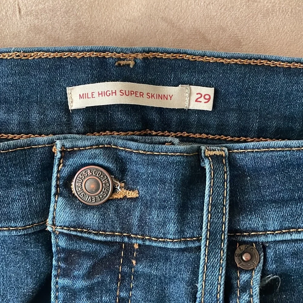 Levi’s Mile High Skinny Jeans - Picture 3 of 5